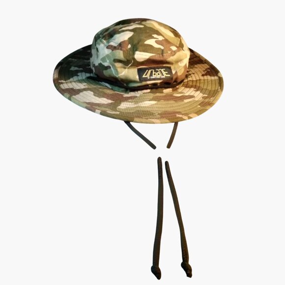 Urbane Camouflage Boonie Hat Steamboat Springs Colorado Camo Strap Youth 22 inch - Picture 2 of 8